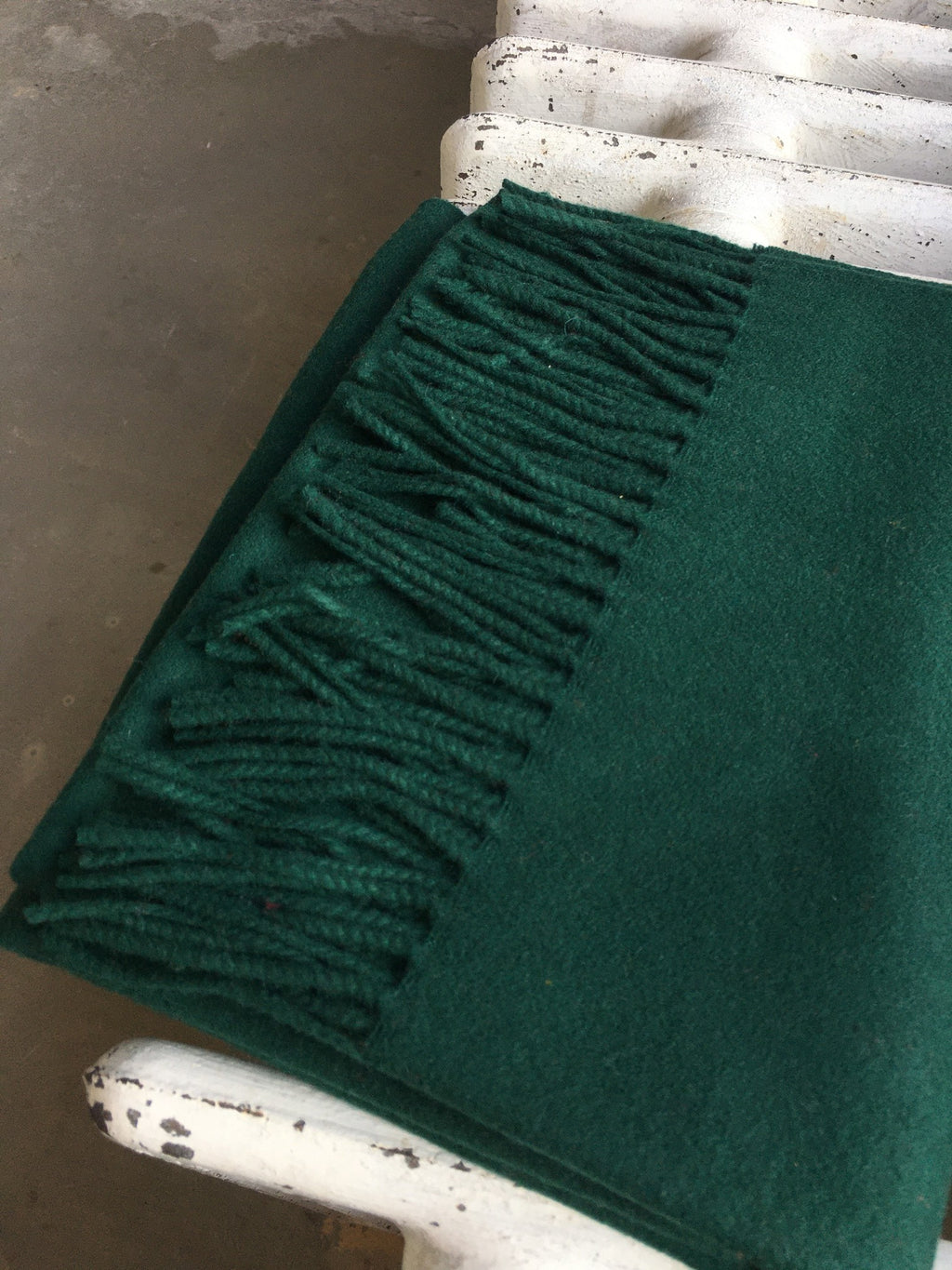 echarpe-franges-rectangle-vert-laine-ecp506