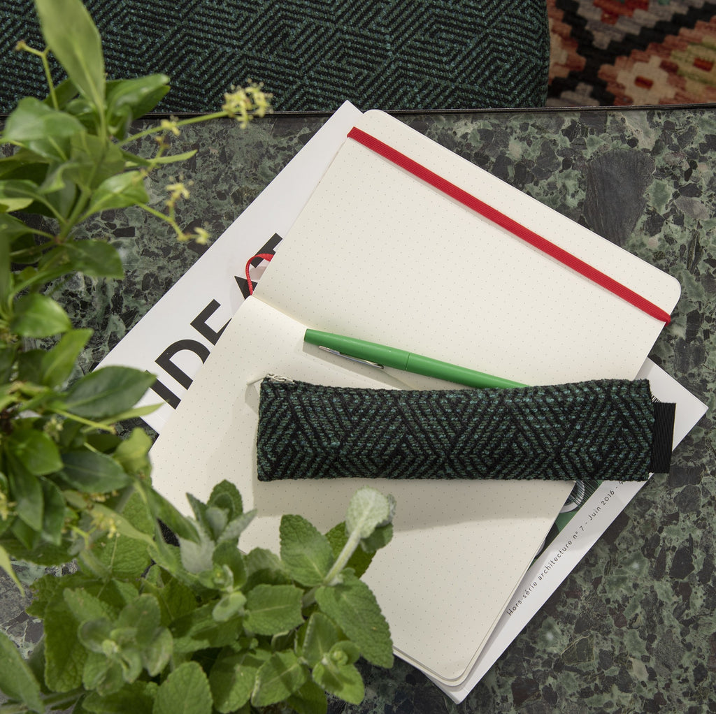 trousse-rectangle-vert-papyrus-viscose-od714