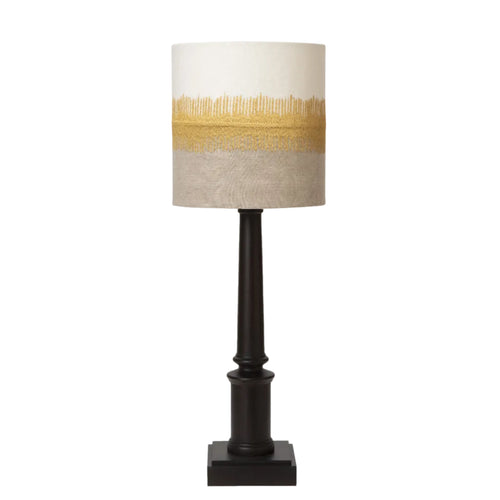 abat-jour-rond-motif-jaune-zig-zag-lin-abj006