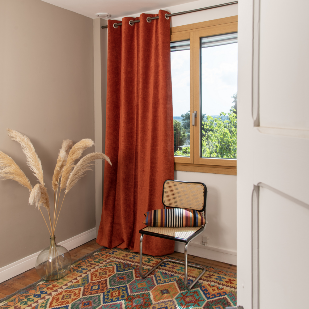 rideaux-oeillets-orange-milord-viscose-rp764