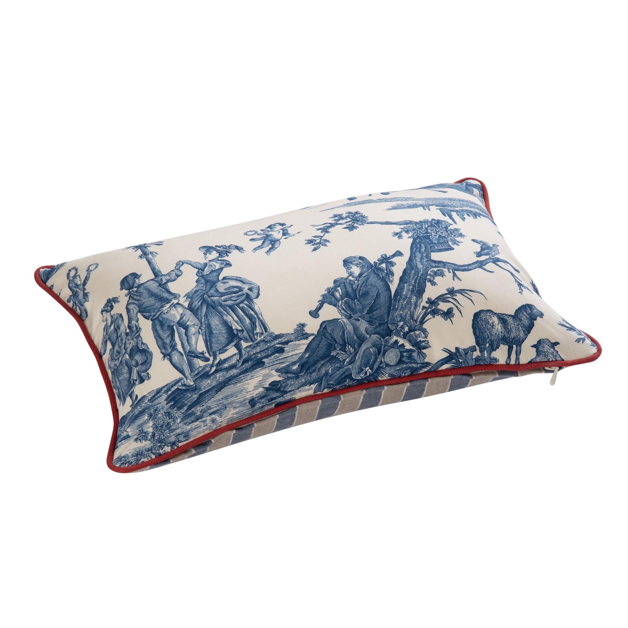 coussin-rectangle-bleu-gally-coton-hc818