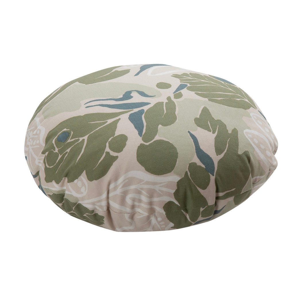 coussin-rond-vert-canopee-coton-hc866